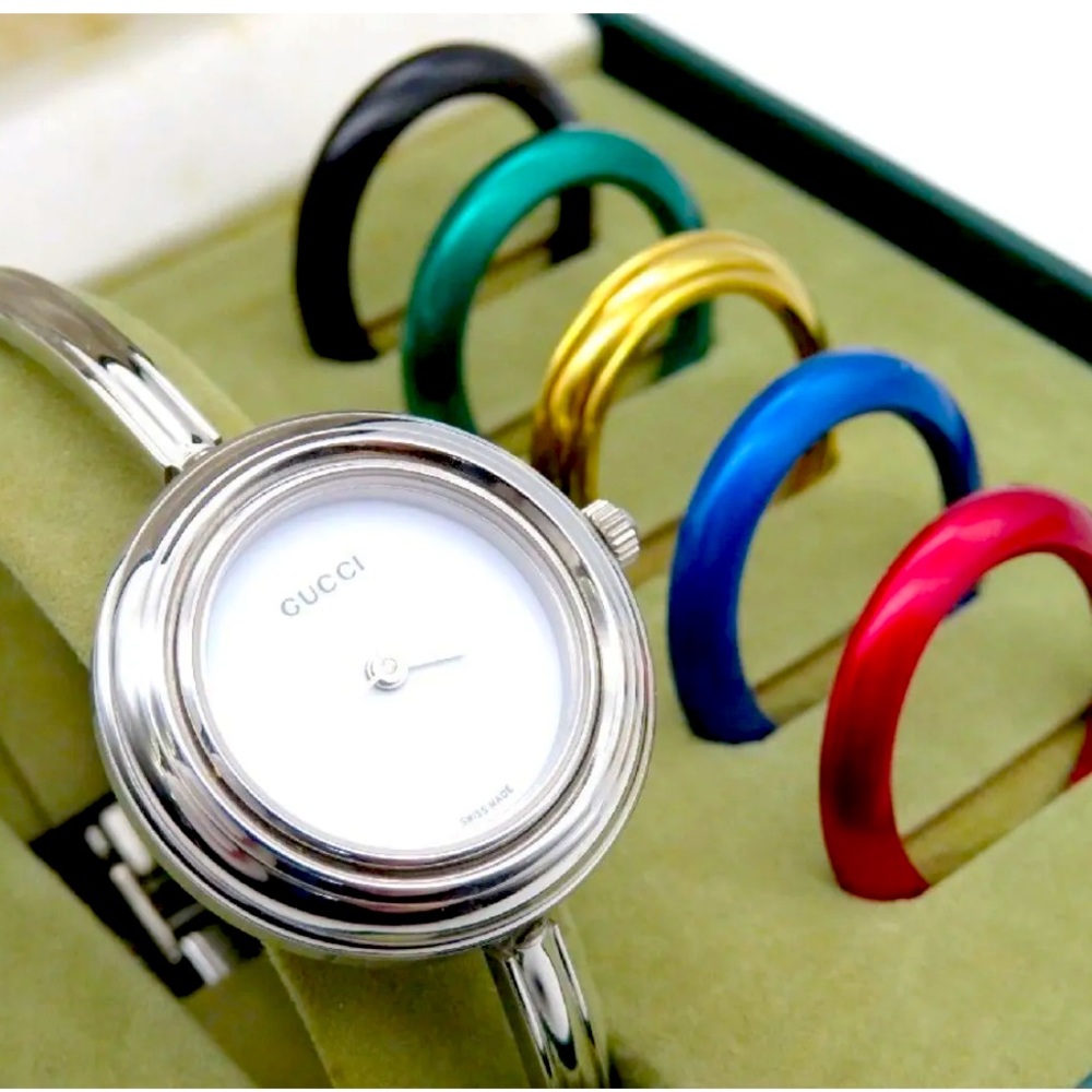 Gucci Silver GUCCI Watch Bracelet